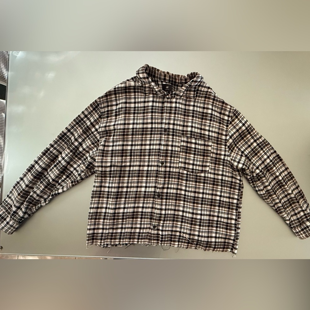 H&M Loose Fit Men Flannel